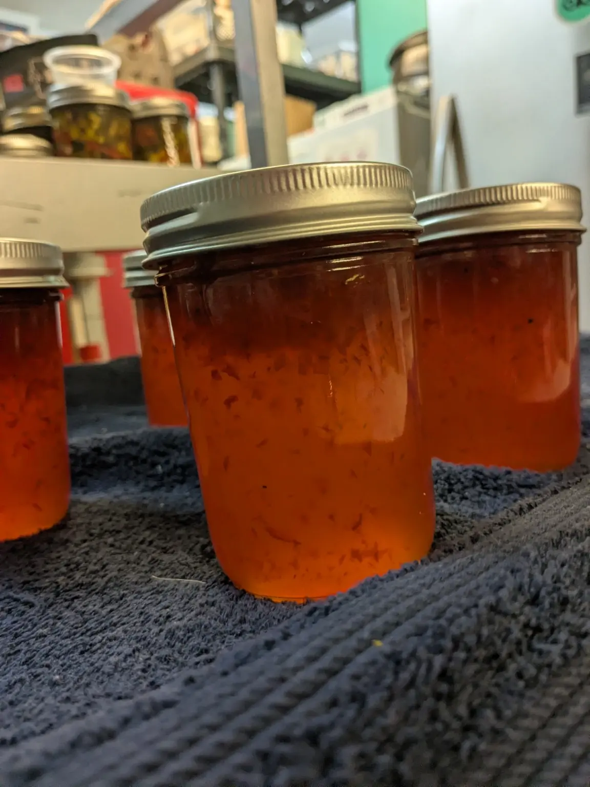 Glowing amber preserves cooling in the Pantry and Potions kitchen
